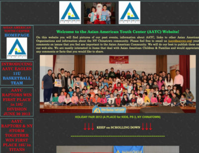Old AAYC Website